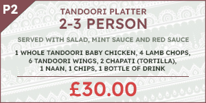 Mixed Tandoori Platter 2