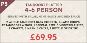 Mixed Tandoori Platter 3