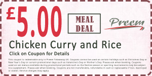 Chicken Curry and Rice